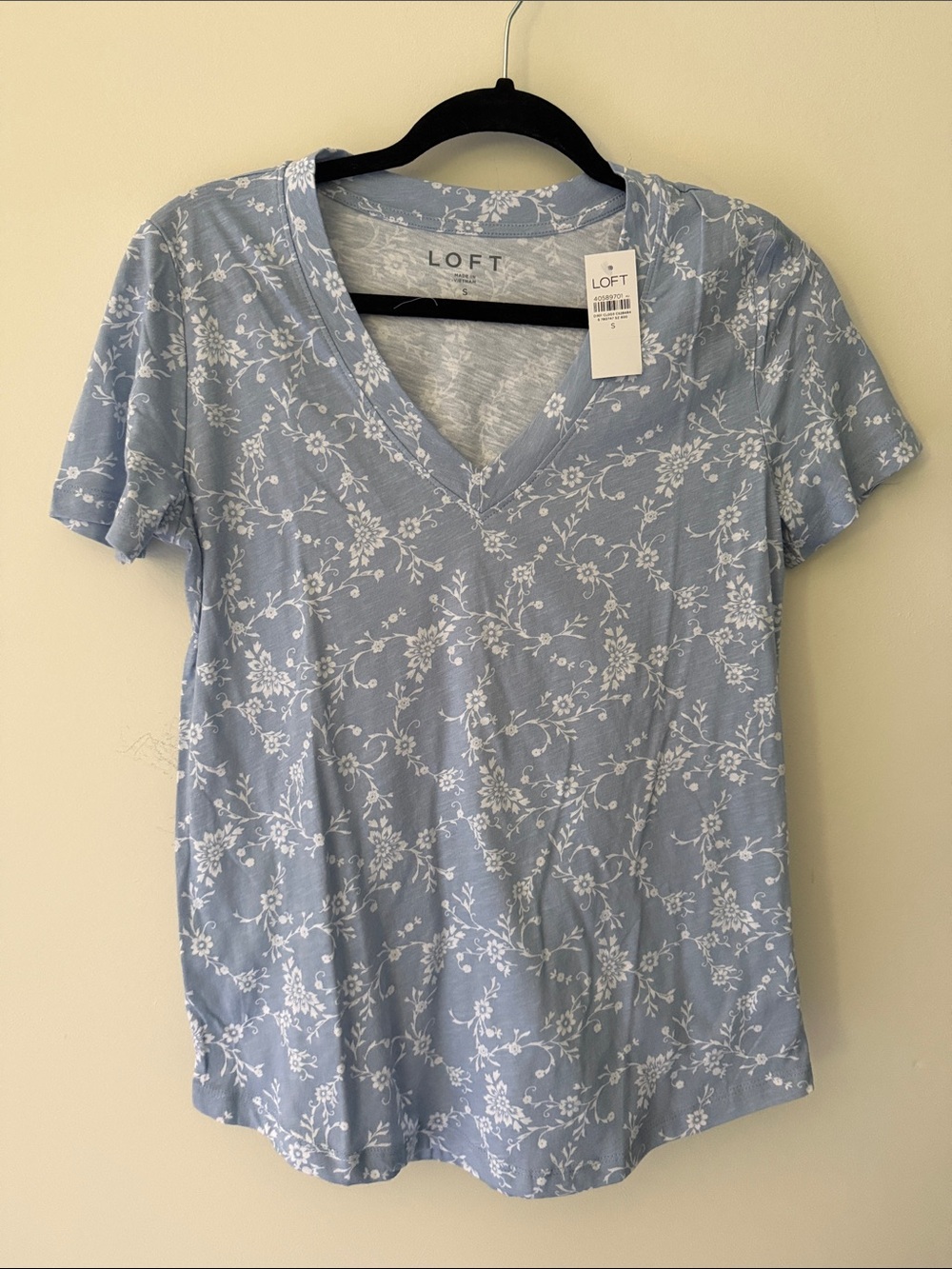 NWT Loft Floral Tee